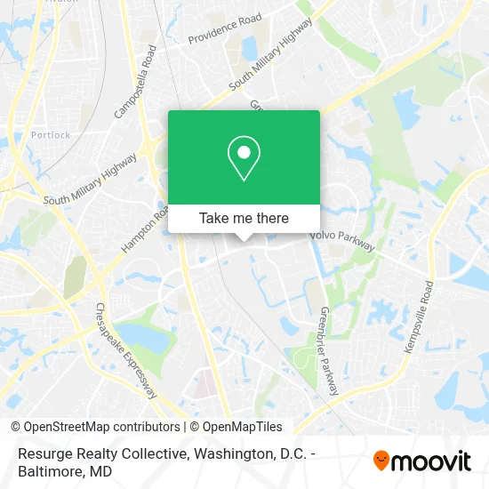 Resurge Realty Collective map