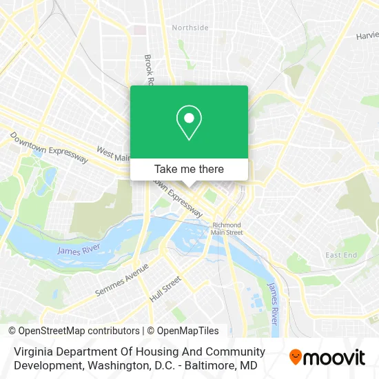 Virginia Department Of Housing And Community Development map