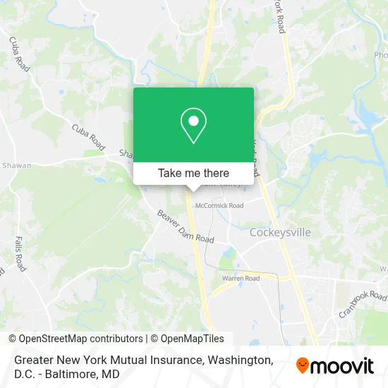 Greater New York Mutual Insurance map