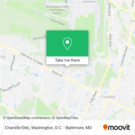 Chantilly-Ddc map