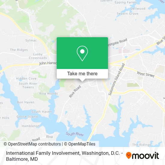 International Family Involvement map