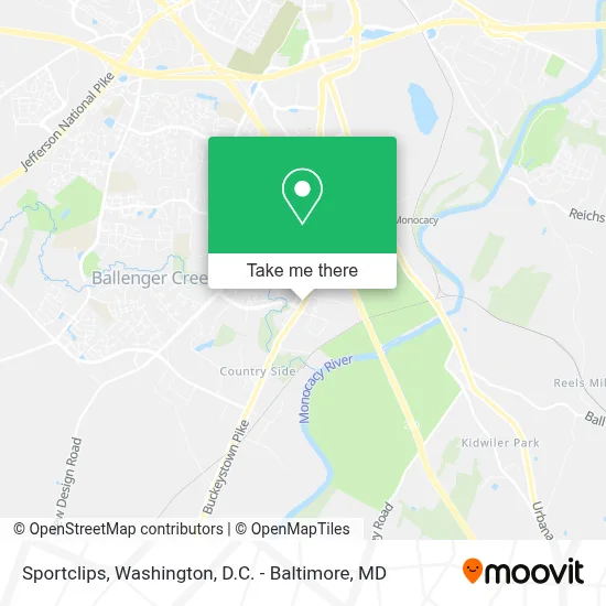 Sportclips map