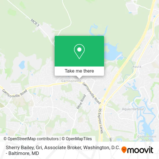 Sherry Bailey, Gri, Associate Broker map