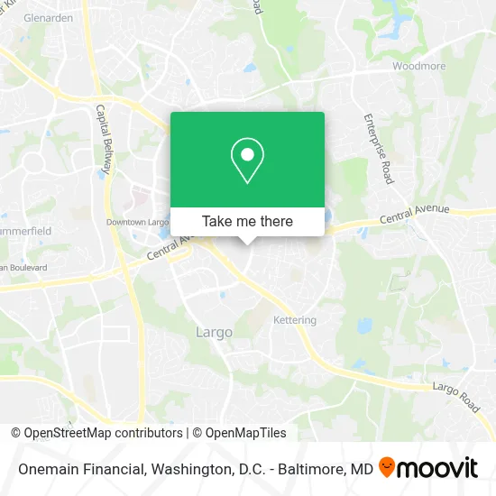 Onemain Financial map