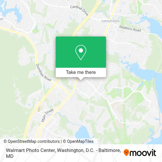 Walmart Photo Center map