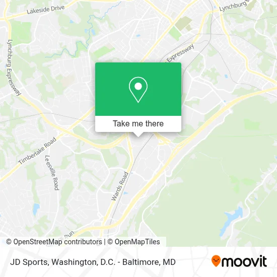 Jd Sports map