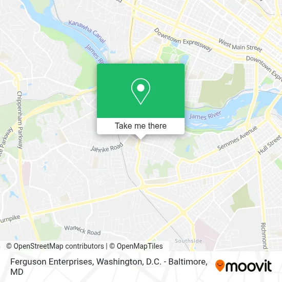 Ferguson Enterprises map
