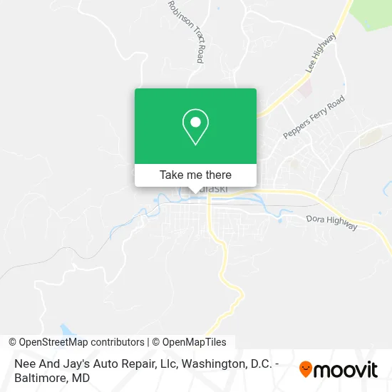 Nee And Jay's Auto Repair, Llc map