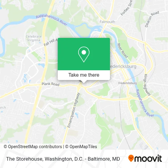 The Storehouse map
