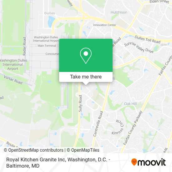 Royal Kitchen Granite Inc map