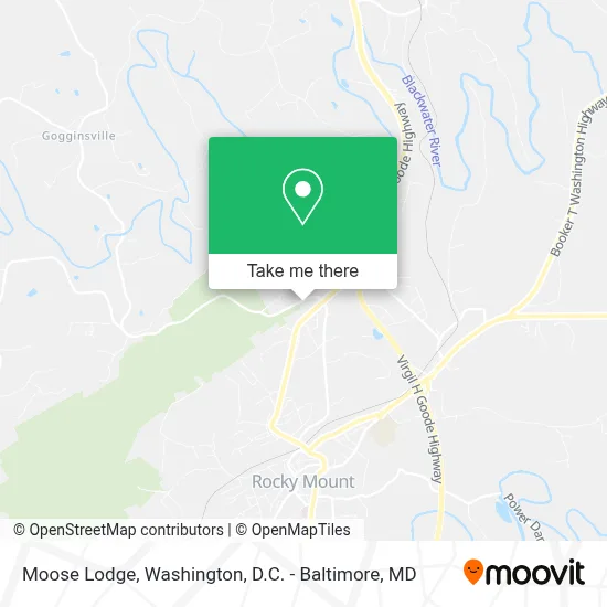 Moose Lodge map