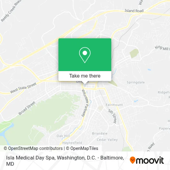 Isla Medical Day Spa map