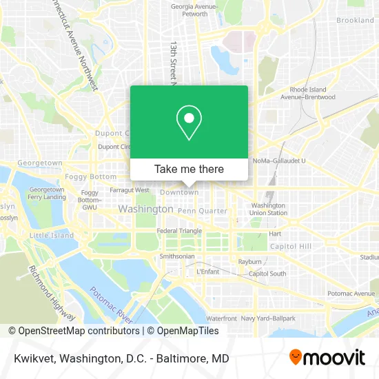 Kwikvet map