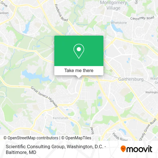 Scientific Consulting Group map