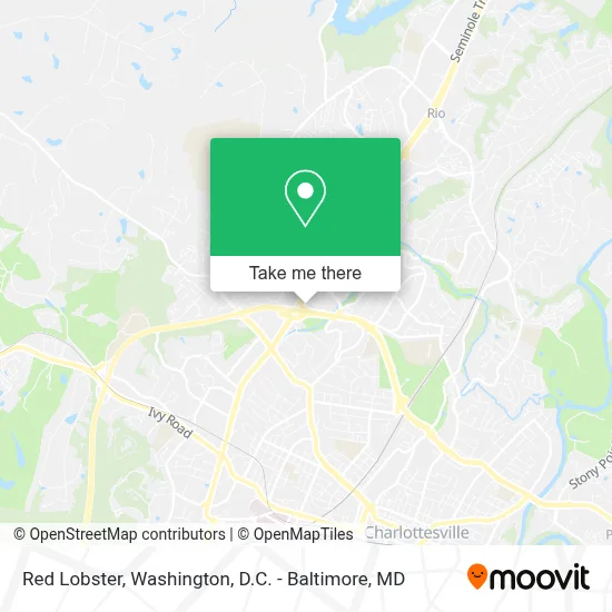 Red Lobster map