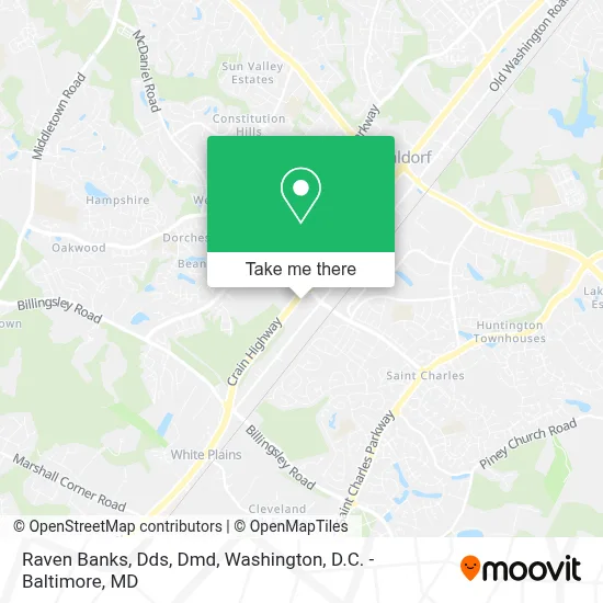 Raven Banks, Dds, Dmd map