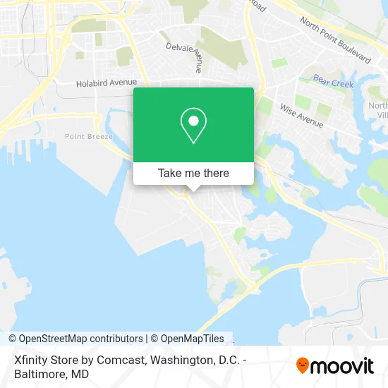 Xfinity Store by Comcast map