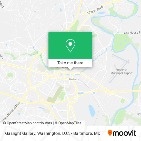 Gaslight Gallery map