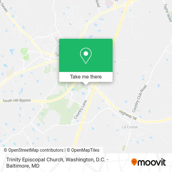 Trinity Episcopal Church map