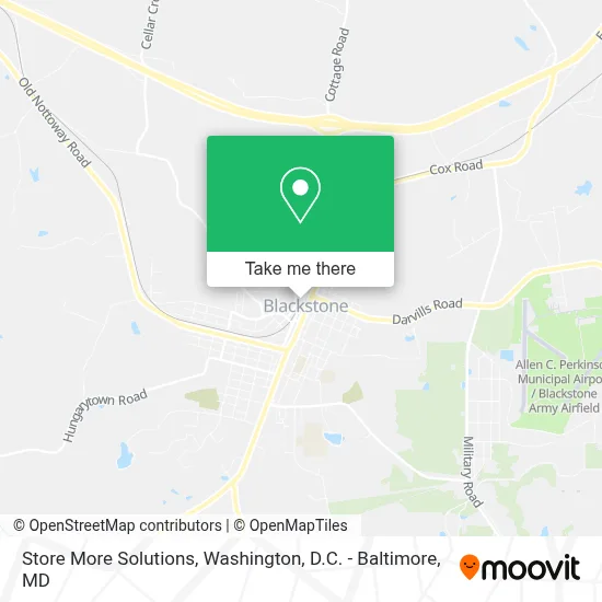 Store More Solutions map