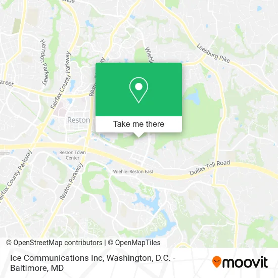 Ice Communications Inc map