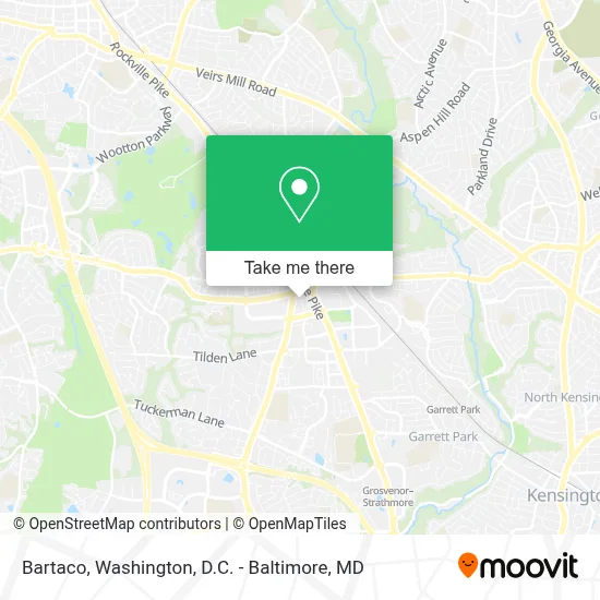 Bartaco map
