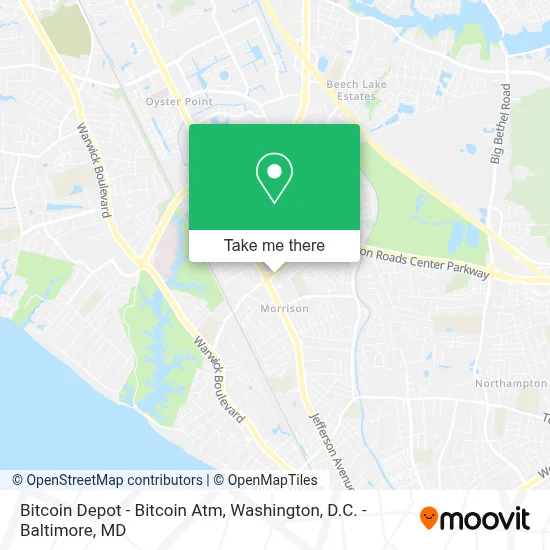 Bitcoin Depot - Bitcoin Atm map