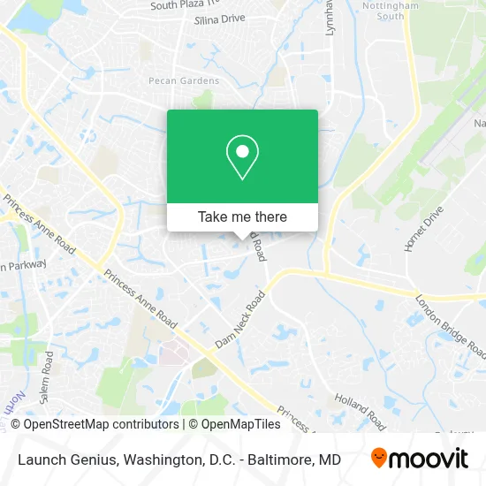 Launch Genius map