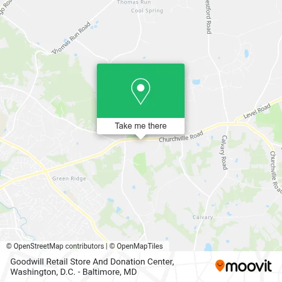 Goodwill Retail Store And Donation Center map