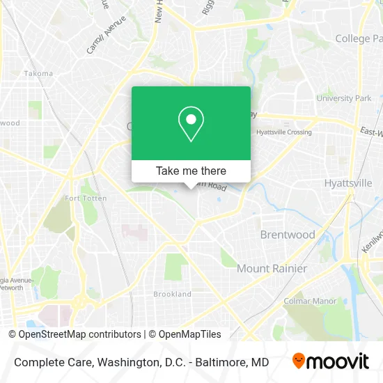 Complete Care map