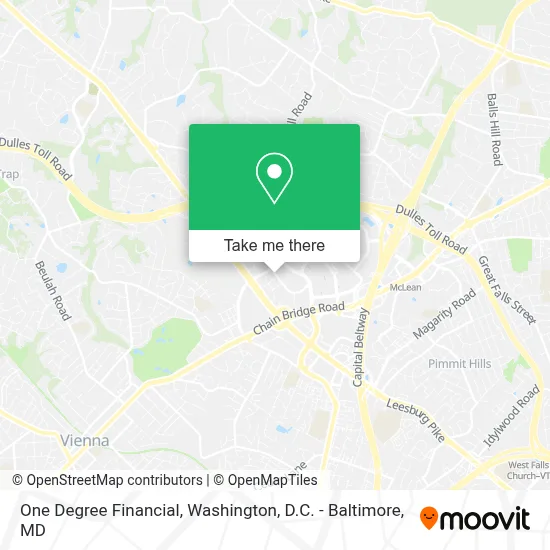 One Degree Financial map