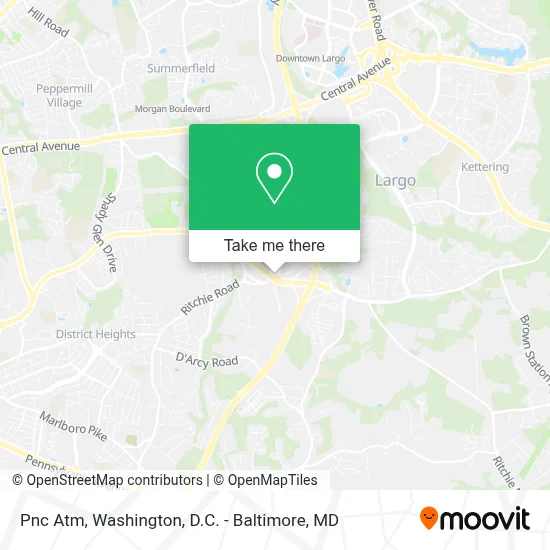 Pnc Atm map