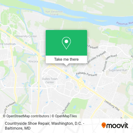 Countryside Shoe Repair map