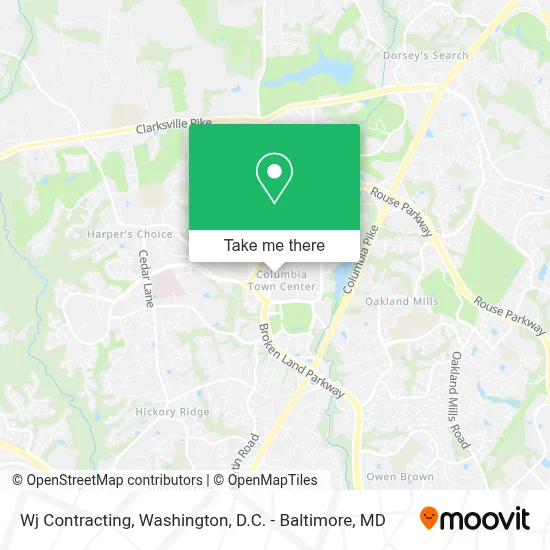 Wj Contracting map