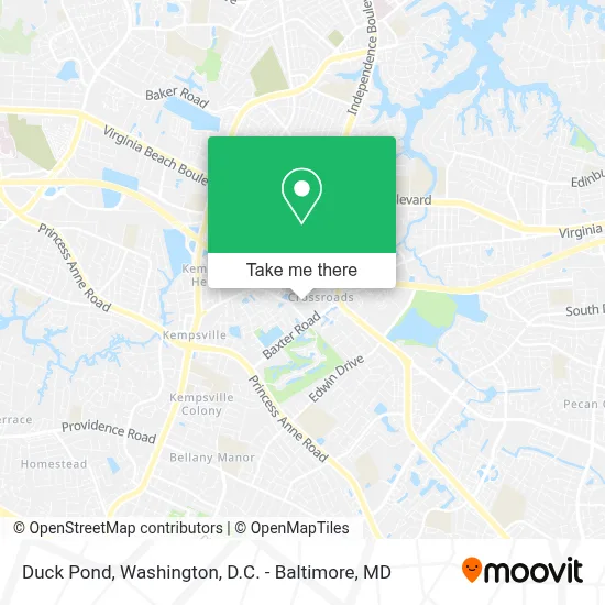 Duck Pond map