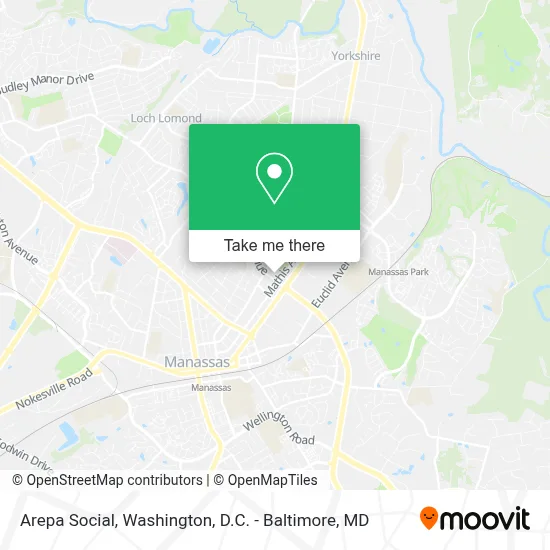 Arepa Social map