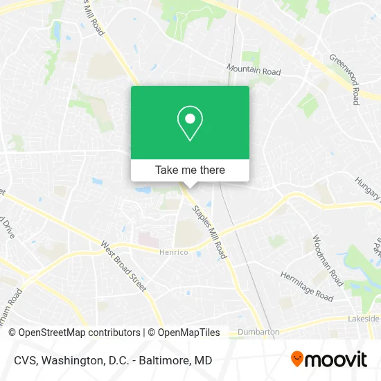 Cvs map