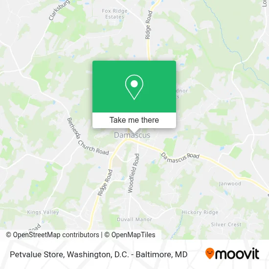 Petvalue Store map