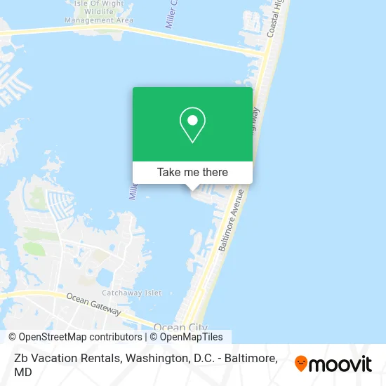 Zb Vacation Rentals map