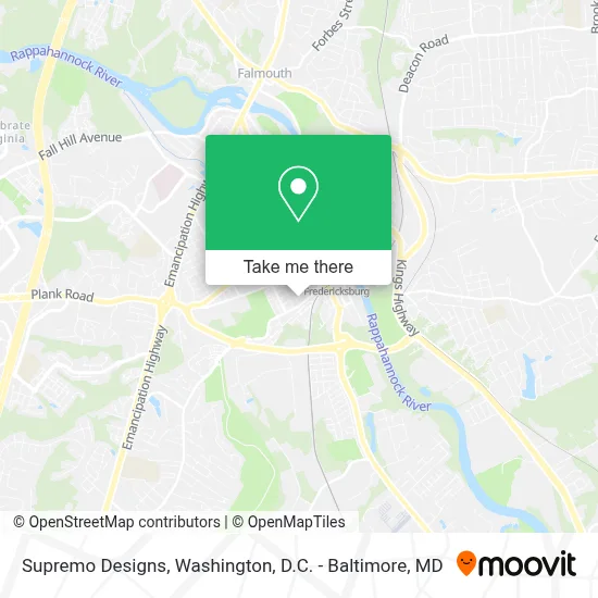 Supremo Designs map