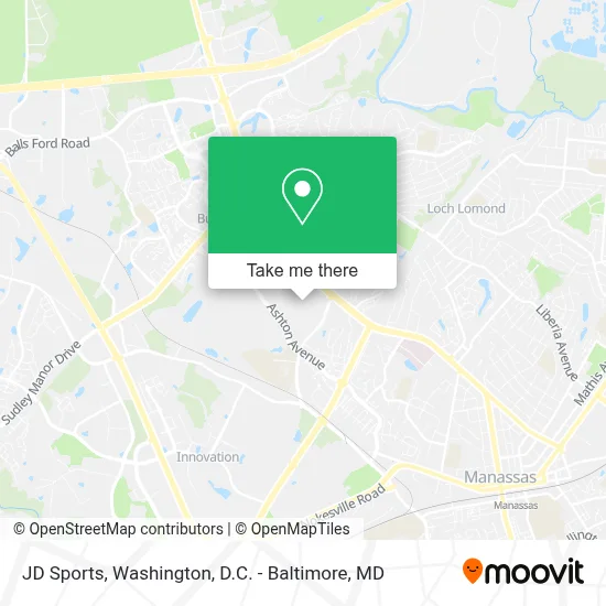 Jd Sports map