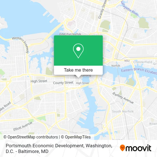 Portsmouth Economic Development map