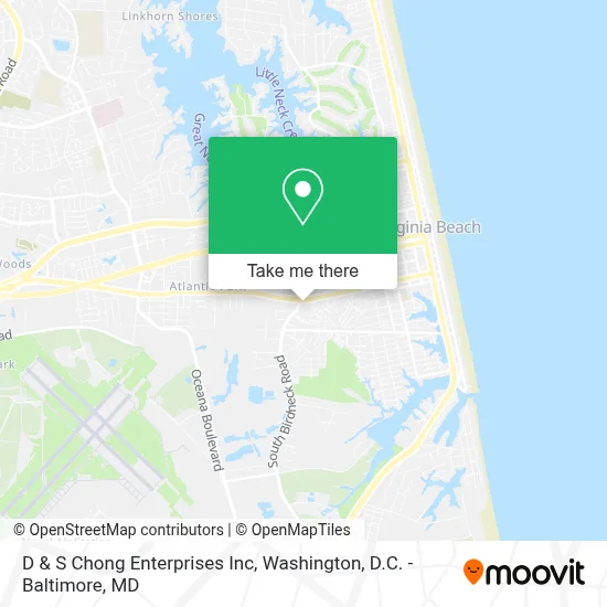 D & S Chong Enterprises Inc map