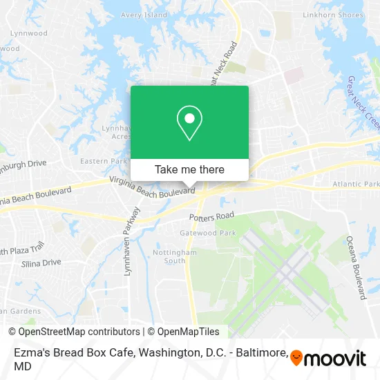Ezma's Bread Box Cafe map
