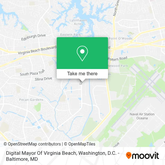 Digital Mayor Of Virginia Beach map