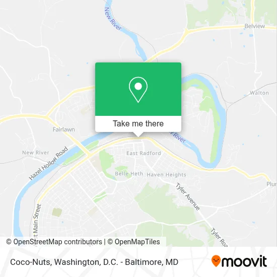 Coco-Nuts map