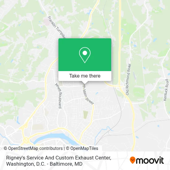 Rigney's Service And Custom Exhaust Center map