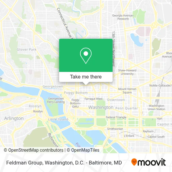 Feldman Group map