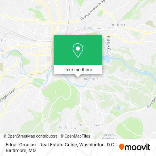 Edgar Ornelas - Real Estate Guide map