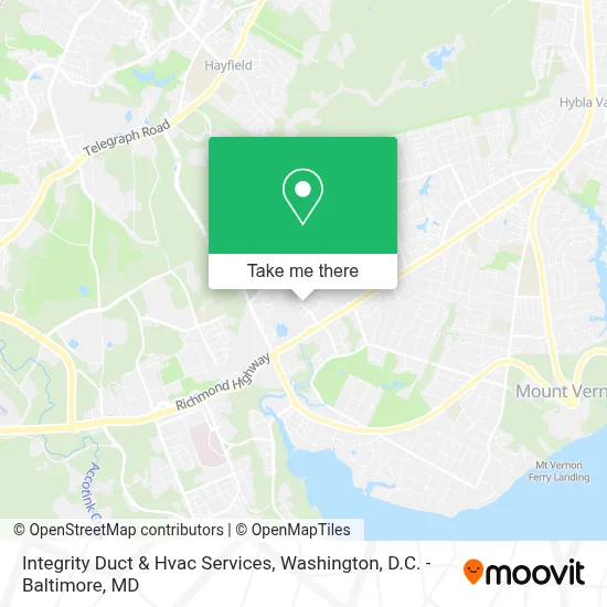 Integrity Duct & Hvac Services map